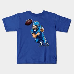 detroit lions , a player lion Kids T-Shirt